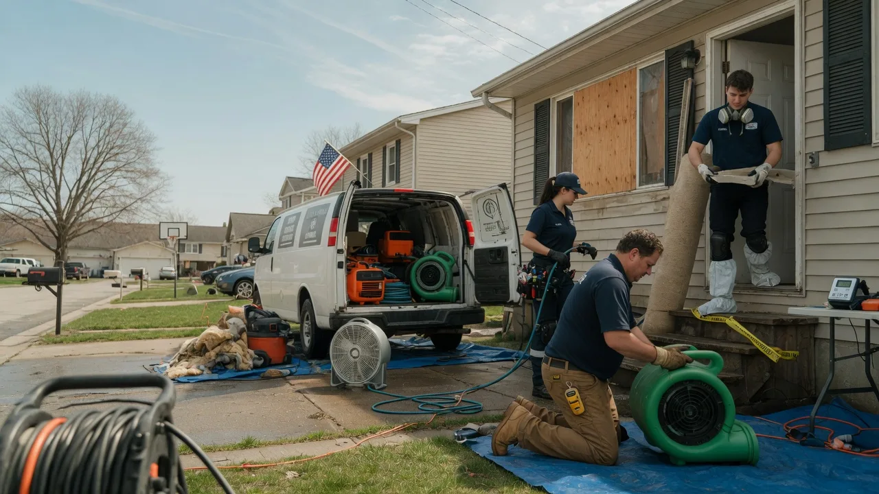 Water Damage Restoration in Purvis, MS near me